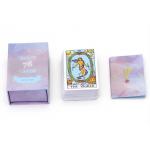 400gsm Coated Paper Tarot Cards 78 Oracle Cards With Magnetic Box