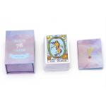 400gsm Coated Paper Tarot Cards 78 Oracle Cards With Magnetic Box for sale