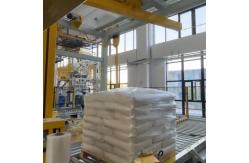 China Touching Screen Automatic Packaging Equipment Wrapping System For Brick Unloading Packing supplier