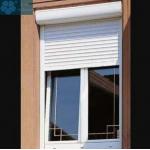 White 1.5mm Aluminum 1.5m Hieght Automatic Window Shutters