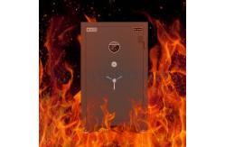 China H880mm Home Personal Storage Fireproof Safe Box Fingerprint Lock Anti Theft supplier