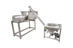 China Button Control SS304 450L/Time Food Stirring Machine supplier