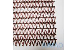 China OEM Decorative Wire Mesh Mesh Room Divider For Facades supplier