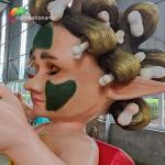Rainproof Custom Made Animatronics Cartoon Character Statue For Park Show