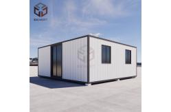 China Fully Welded Green Steel Foldable 20ft Container Cabin House OEM supplier