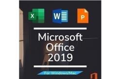 China Genuine Office 2019 Home And Business For PC / MAC Key Code Retail Key Microsoft Office 2019 supplier