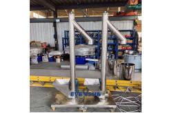 China Chemical Shaftless Screw Conveyor Length 1 - 40m For Industrial Use supplier