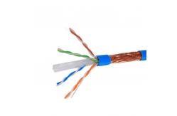 China 305m 23awg CAT6 Ethernet Cable Bare Copper Shielded Network Cable 1000ft supplier