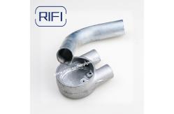 China Malleable Iron Solid Elbow Hot Dip Galvanized Compatibility Fits With GI Conduit Pipes supplier