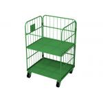 L Type Collapsible Roll Cage Containers Box Electro Galvanized for sale