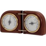 Wooden Frame Barometer Temp Humidity Monitor 262g Weight Hanging Style for sale