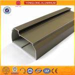 Eletrophoresis Aluminum Window Profiles Matte , Flat , Smooth And Shining for sale