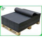 100% Wood Pulp 300g Large Black Chipboard Sheets For Gift Box 70 x 100cm for sale