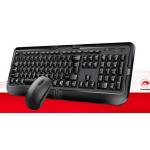 500g Lightweight 2.4G Wireless 105-key Layout 5 Million Key Life Multi-language Support Keyboards Mouse Combos For Internet Cafés And Home Backup for sale