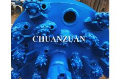 China 1200MM Blue HDD Hole Opener / HDD Trenchless Bits for Drilling Well supplier