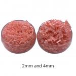Bulk 1kg Raffia 4mm Pink Shredded Paper Stuffing Paper For Gift Box for sale