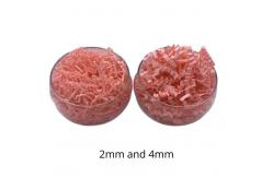 China Bulk 1kg Raffia 4mm Pink Shredded Paper Stuffing Paper For Gift Box supplier