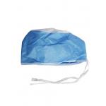 Doctor / Nurse Sterile Disposable Head Cap With Tie Environment Friendly for sale