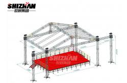 China Triangular Spigot Truss Aluminium Triangle Truss System For Display supplier