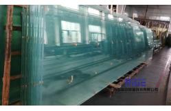 China Tempered Laminated Safety Glass with Surface Treatment supplier