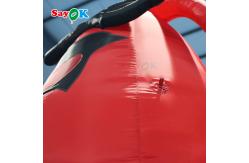 China Giant Inflatable Cartoon Characters Lobster Model 4mH Red Colour supplier