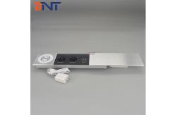China Conference Room Aluminum Alloy Sliding Desktop Power Socket supplier