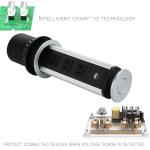 3 US Power Pop Up Power Socket 2 Usb Charger 9cm Circle Hole For Household for sale