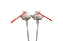 China Erosion Resistant Aerosol Spray Valve All Directional With Actuator supplier
