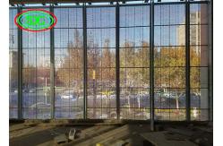 China 800cd/sqm P3.91 Transparent Led Curtain Screen SMD1921 supplier