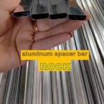 Hollow Glass Aluminum Spacer Bar 3003 Aluminum Alloy Thermal Spacer Bar for sale
