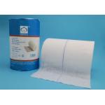 Pure White Color Medical Cotton Gauze 25m / 50m Size For Wound Dressing for sale