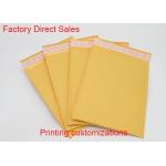 Printing Kraft Paper Bubble Envelope , Cushioned Postage Mailing Bags 6*8 Inch for sale