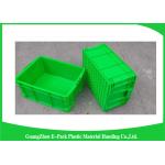 Durable Plastic Stacking Boxes  , Plastic Stacking Storage Bins Environmental Protection