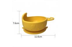 China Baby Feeding Set Silicone Bibs And Bowls Giraffe Shape BPA Free Customized supplier