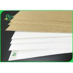 250GSM 325GSM FDA Safe White Face Kraft Board For Fast Food Packing for sale
