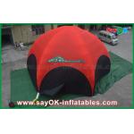 Air Tent Camping DIA 10m Outdoor Print Inflatable Spider Tent With  Four Side Walls Print Avaliable for sale