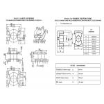 BPQ3213 PQ3220 Vertical 6+6PIN Power Distribution Transformer High Power for sale