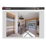 Load 250~400kg Low Noise Durable Cheap Small Panoramic Gass Home Lift Elevator for sale