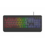 RGB Backlight In Non-breathing Light Mode Keyboard With Carbon Fiber Film For Gamers technology Enthusiasts for sale