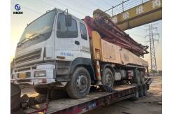 China SANY 2012 Used Concrete Pump Truck 52m 5 Sections With RZ Boom SY5418THB52 supplier