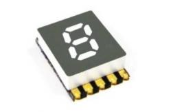 China LED Electronic Digital Display Board Digital Tube 0.2 Inch 1 Digit supplier