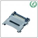TF / Micro SD Card Socket Flip Type SMT Internal Welding 8P 1.5H / 1.8H for sale