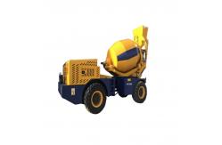 China HY-260 Self Loading Concrete Mixer 2.5 Cubic With Yunnei 76kw Engine supplier