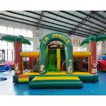 Hotel Inflatable Bounce House Combo Jungle Zoo Jumping Castle for sale