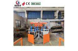 China Precision Molding Bi Axial Rotomoulding Machine With Customizable Arm Length For Pickleball supplier