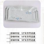 12 Inch Diameter Melamine Plates Lightweight and Durable for sale