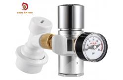 China No Leaking 0-60 PSI Mini Keg CO2 Regulator For Carbonation supplier