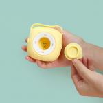 Eco Friendly Silicone Body Scrubber With Soap Dispenser For Shower