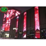 P3.91 led glass screen Hd Outdoor RGB Transparent video Glass led Screen for sale