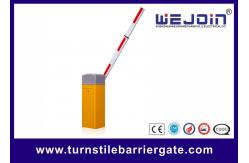 China Security Entrance Parking Lot Barriers , Vehicle Barrier Gates Manual Clutch Design supplier